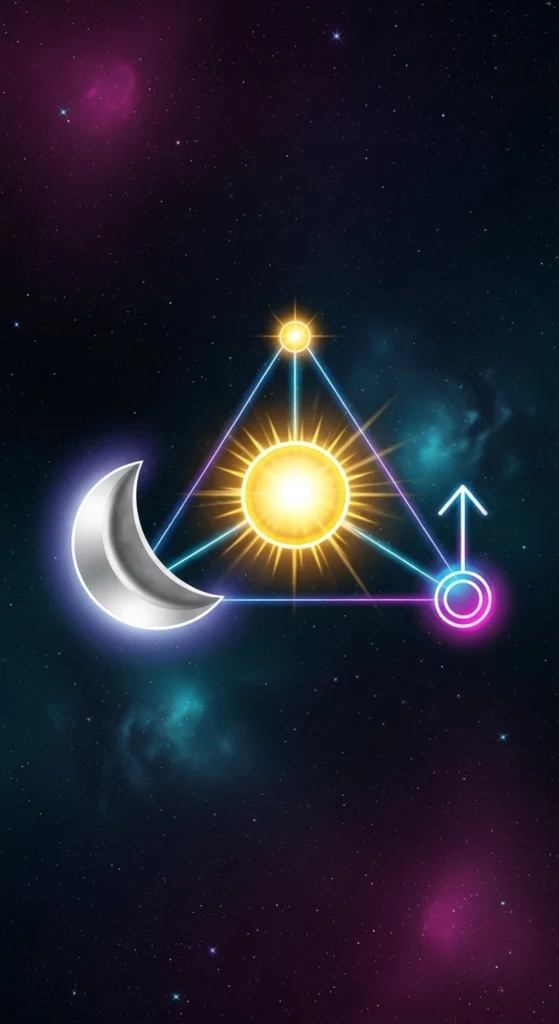 Sun, Moon and Rising Sign Calculator
